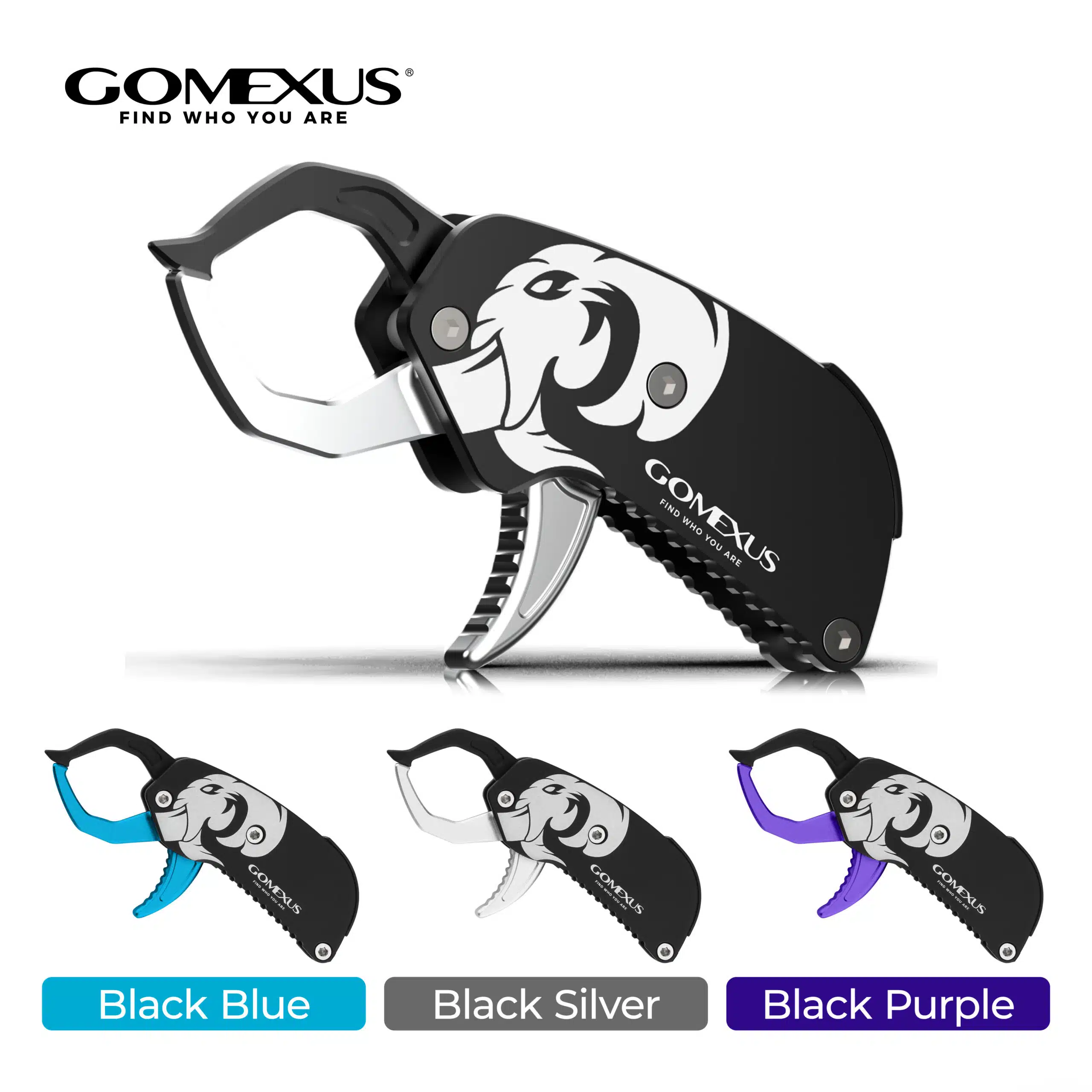 20250910-140750 ミニ フィッシュグリップ ライトゲーム向け アルミ製 超軽量 小型 グリップ - 画像 (1)